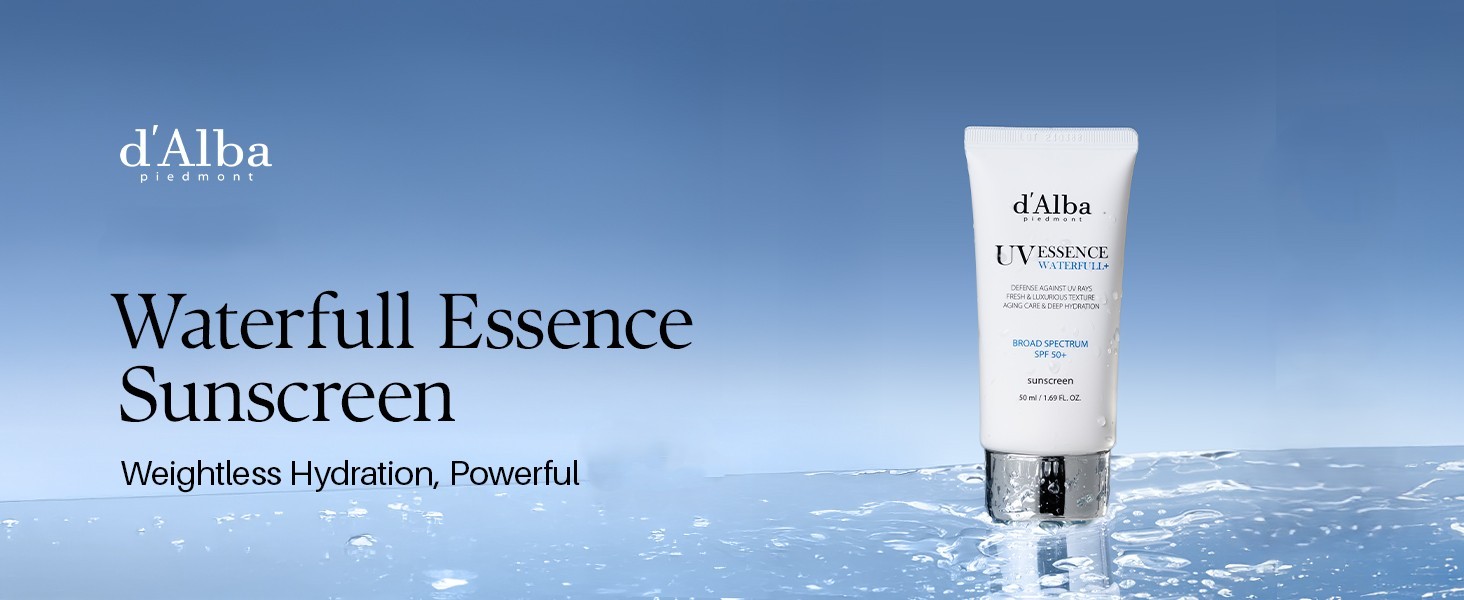 d'Alba Vegan Essence Sunscreen 1.69 fl. oz.(50ml) | OLIVE YOUNG US