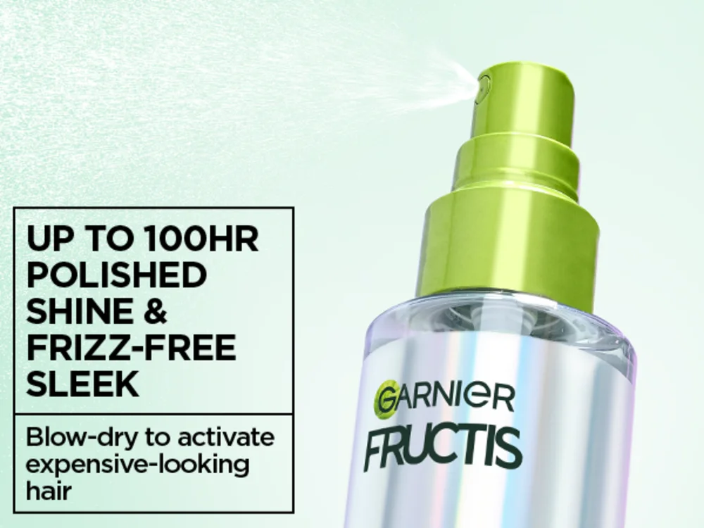Garnier Fructis Diamond Sleek Shine Spray For Frizzy, Dry Hair 4.6 fl. oz.(137ml) detail 2