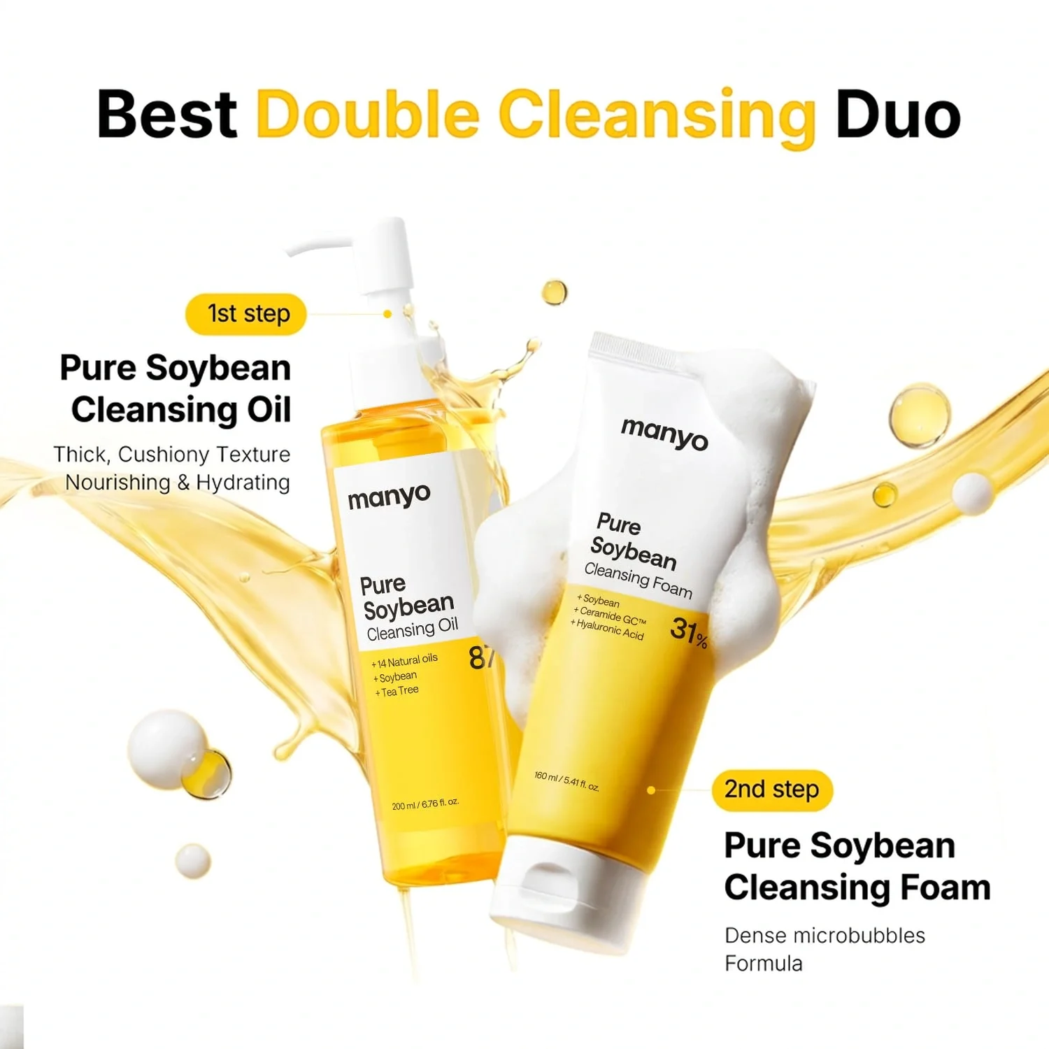ma:nyo Pure Soybean Cleansing Oil 6.76 fl. oz.(200ml) detail 4