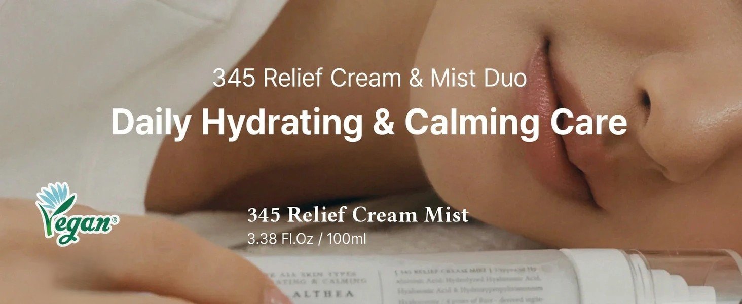 Dr.Althea 345 Relief Cream & Mist Duo Set (Cream 1.69 fl. oz.(50ml) + Mist 3.38 fl. oz.(100ml)) detail 1