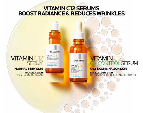La Roche Posay Pure Vitamin C 12 Oil Control Serum 1.0 fl. oz.(30ml) detail 1
