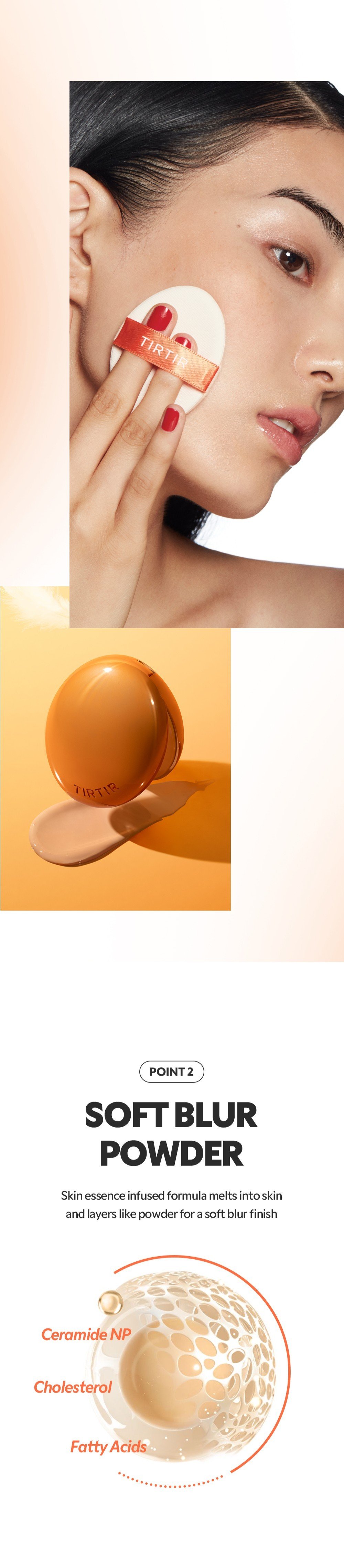 [20colors] TIRTIR Mask Fit Ai Filter Cushion 0.63 oz.(18g) detail 2