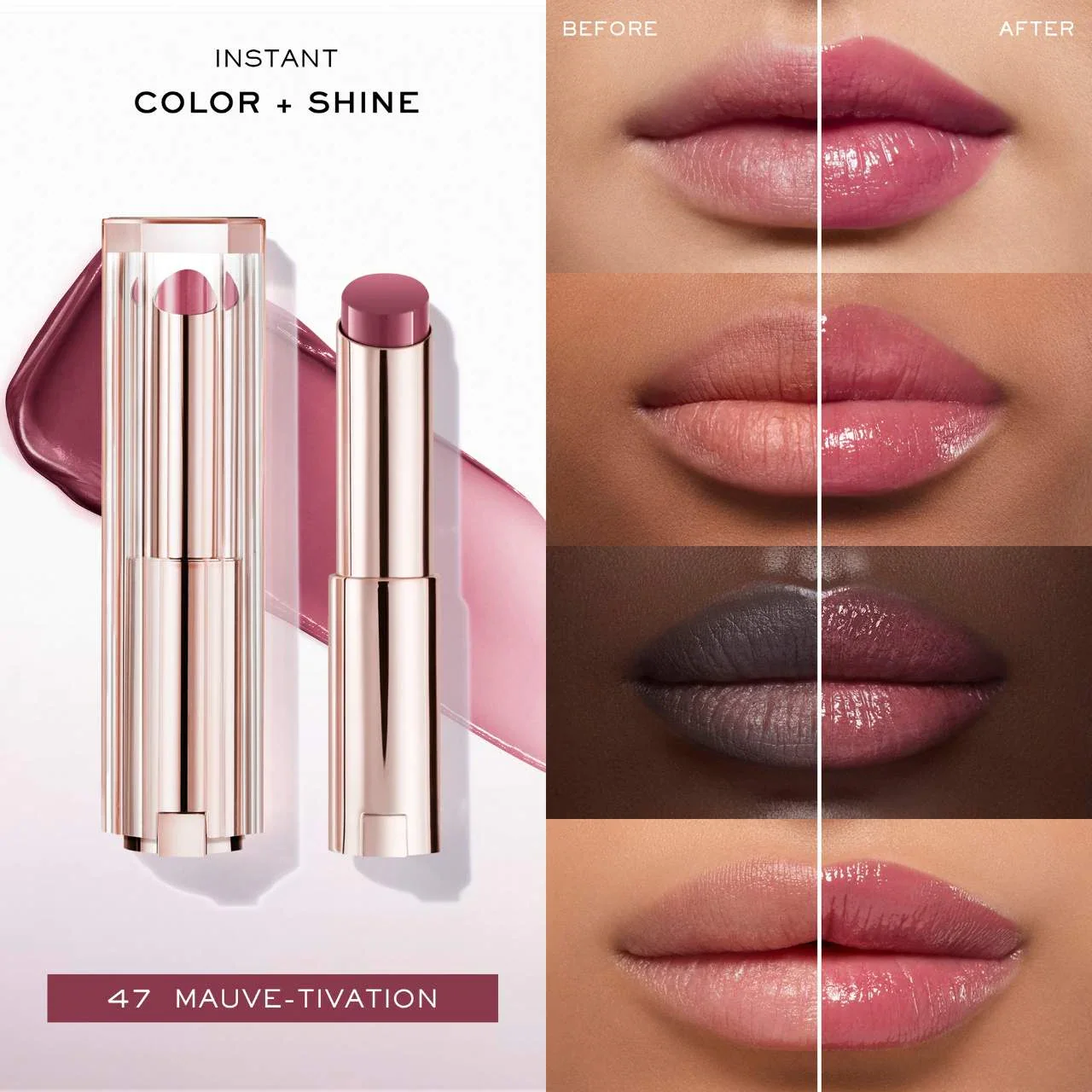 [6colors] Lancome Lip Idole Squalane-12 Butterglow Hydrating Lip Balm 1.13 oz.(3g) detail 9