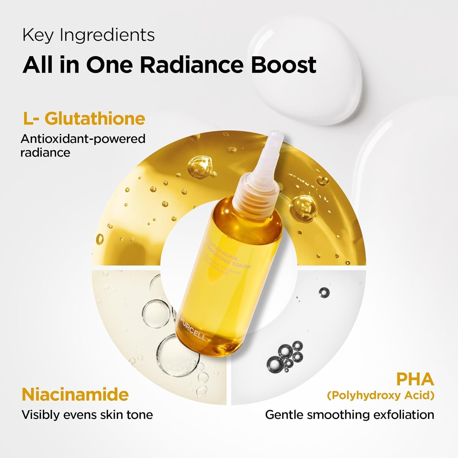 PURCELL L-glutathione Vitamin Boosting Toner 5.07 fl. oz.(150ml) detail 3