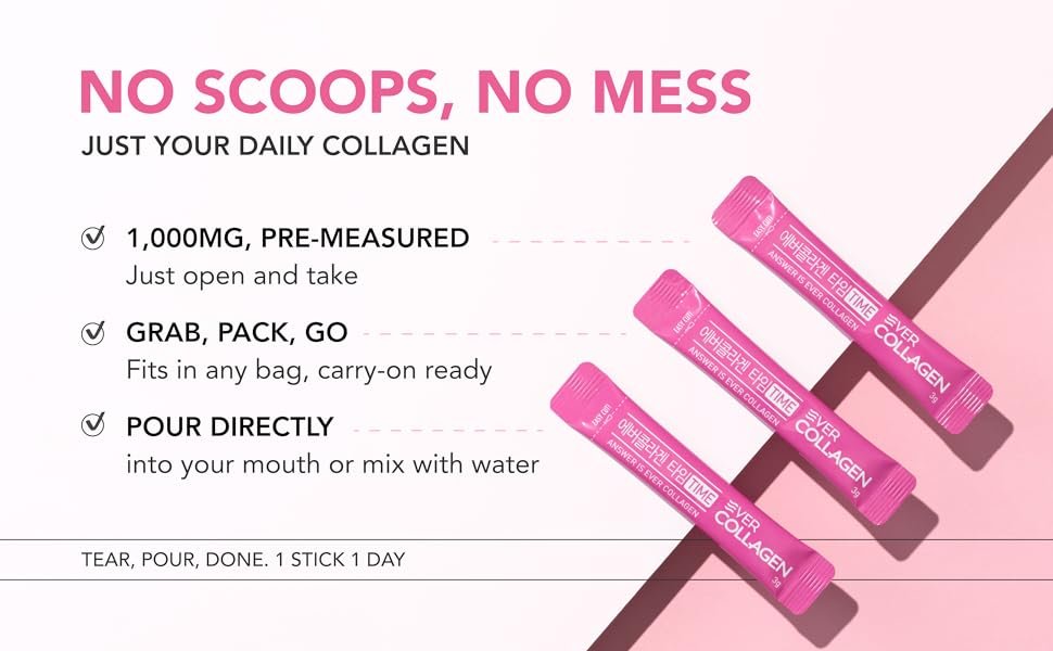 EVER COLLAGEN Time 10 Days 0.106 oz.(3g) x 10ea detail 3