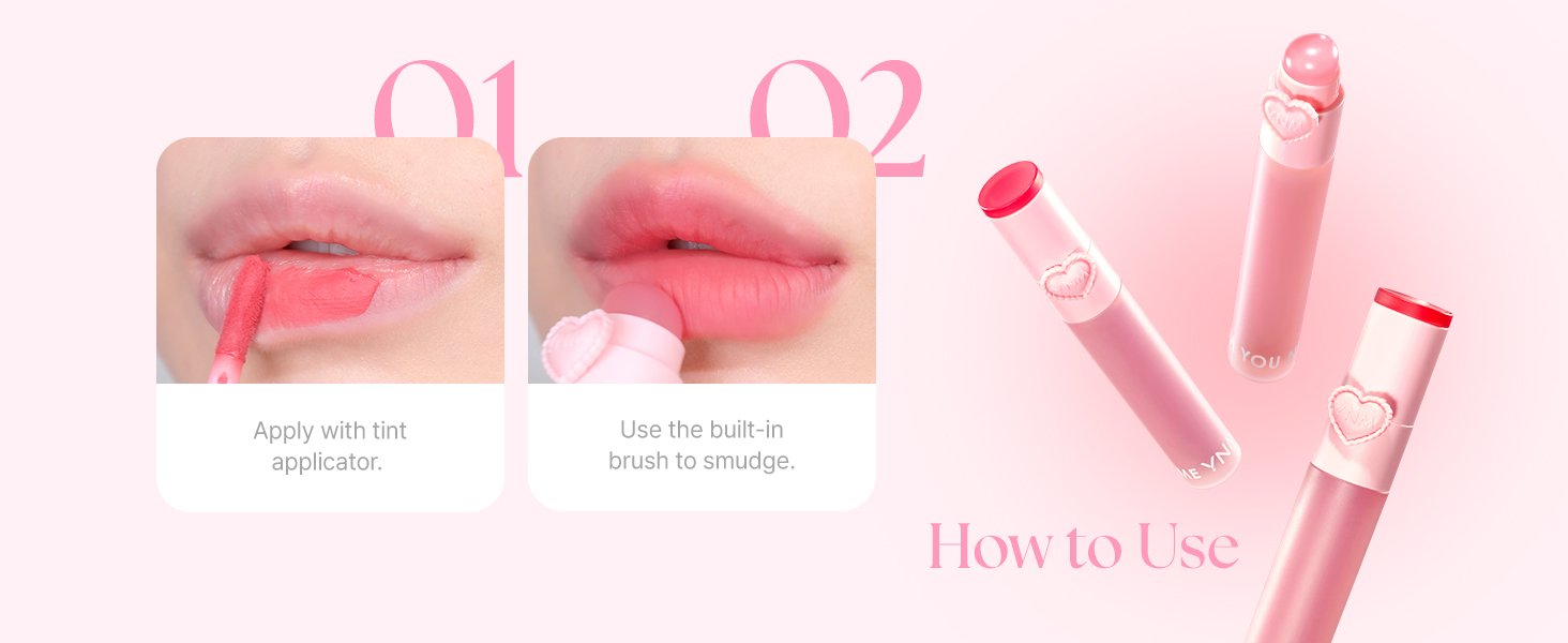 [2colors] Y.N.M Heart Veil Tint 0.09 oz.(2.6g) detail 8