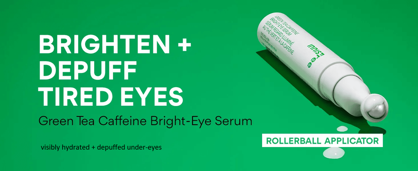 innisfree Green Tea Caffeine Bright Eye Serum 0.33 oz.(10ml) detail 1