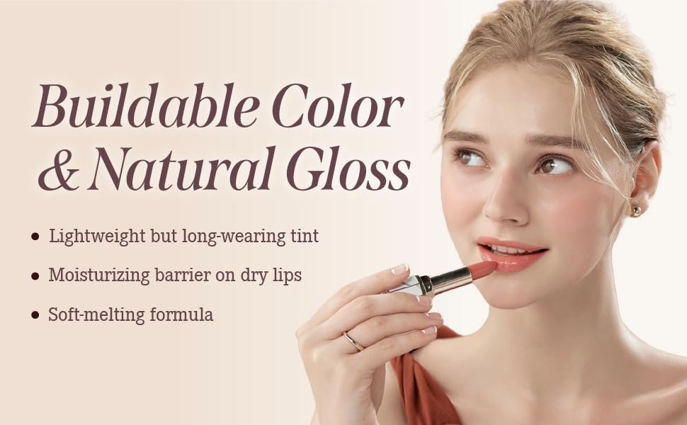[2colors] DEAR DAHLIA Sheer Dew Lipstick 0.12 oz.(3.5g) detail 2