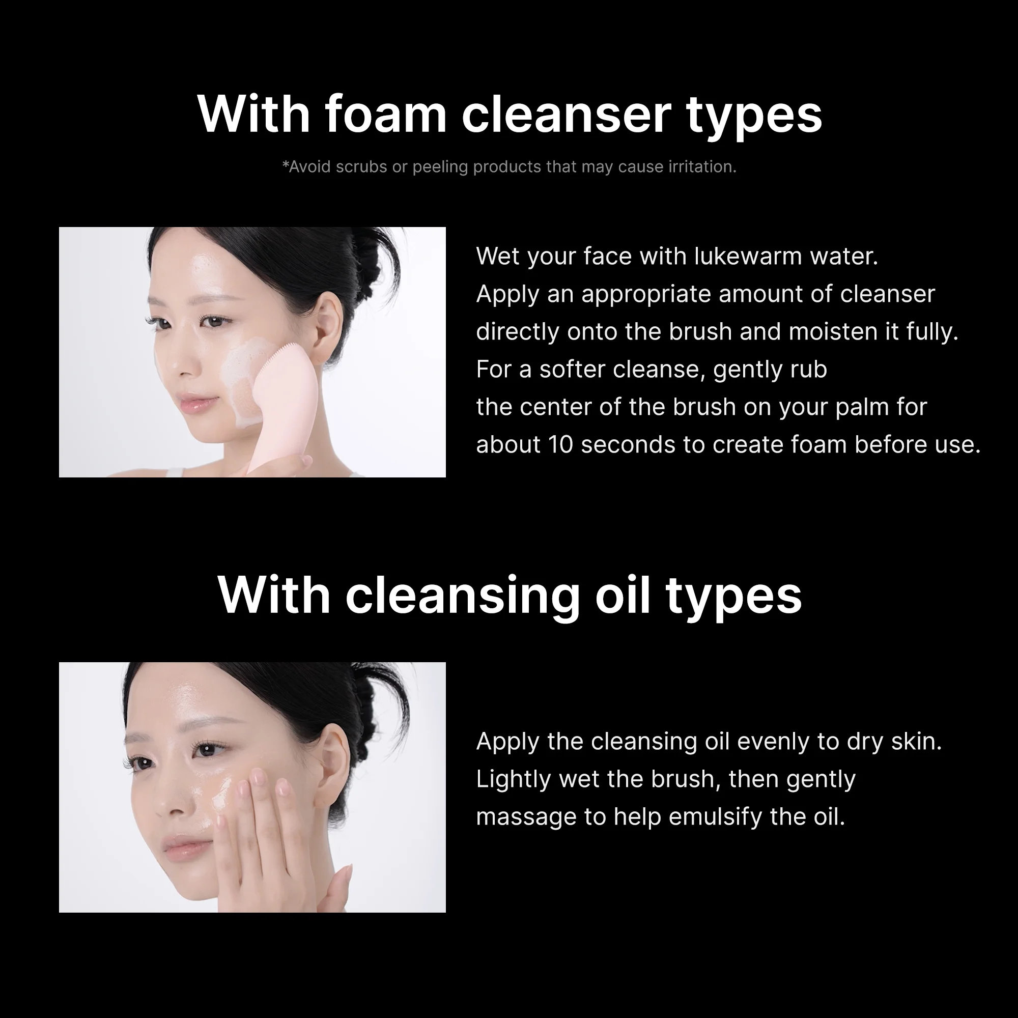 [2colors] medicube Age-r Booster Facial Cleansing Device Head detail 6