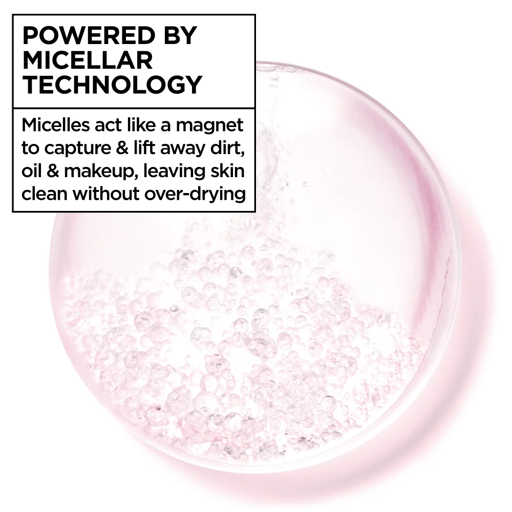 Garnier Skinactive Micellar Makeup Remover For Sensitive Skin, 13.5 fl. oz.(400ml) detail 3