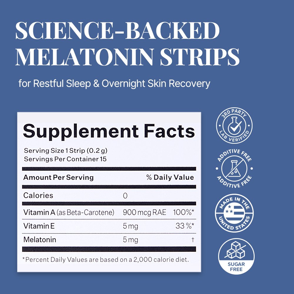 ESTHER FORMULA Esther Lyuh Melatonin Strips 0.007 oz.(0.2g) x 15ea detail 2