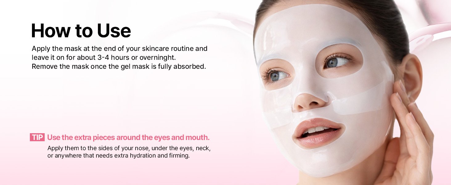 Holika Holika The Real Collagen Gel Mask 1.23 oz.(35g) detail 3