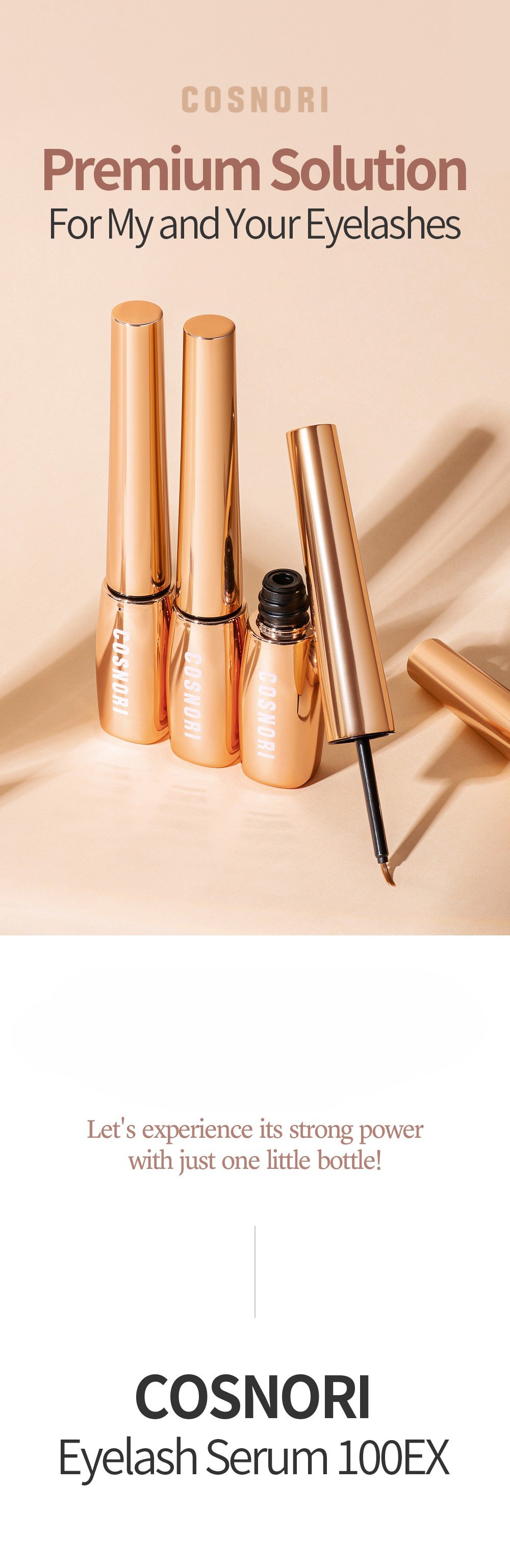 COSNORI Eyelash Serum 100 Ex 0.24 fl. oz.(7g) detail 1