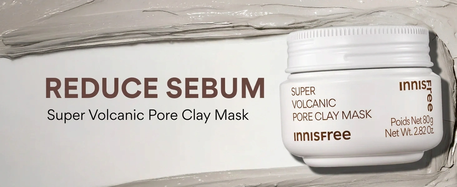 innisfree Super Volcanic Pore Clay Mask 2.82 oz.(80g) | OLIVE YOUNG US