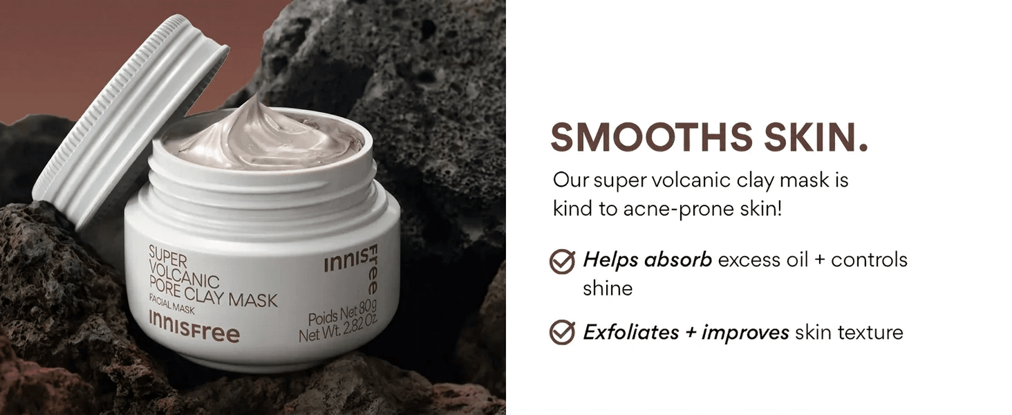innisfree Super Volcanic Pore Clay Mask 2.82 oz.(80g) detail 5