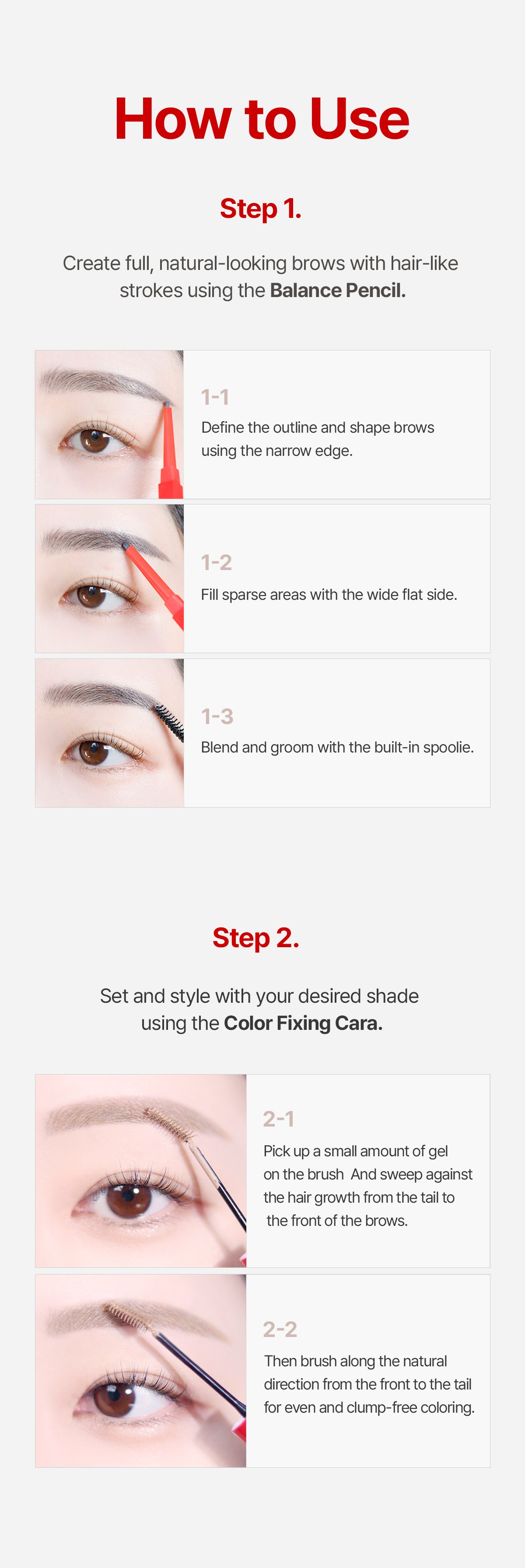 [8colors] espoir The Brow Balance Pencil 0.03 oz.(0.1g) detail 9