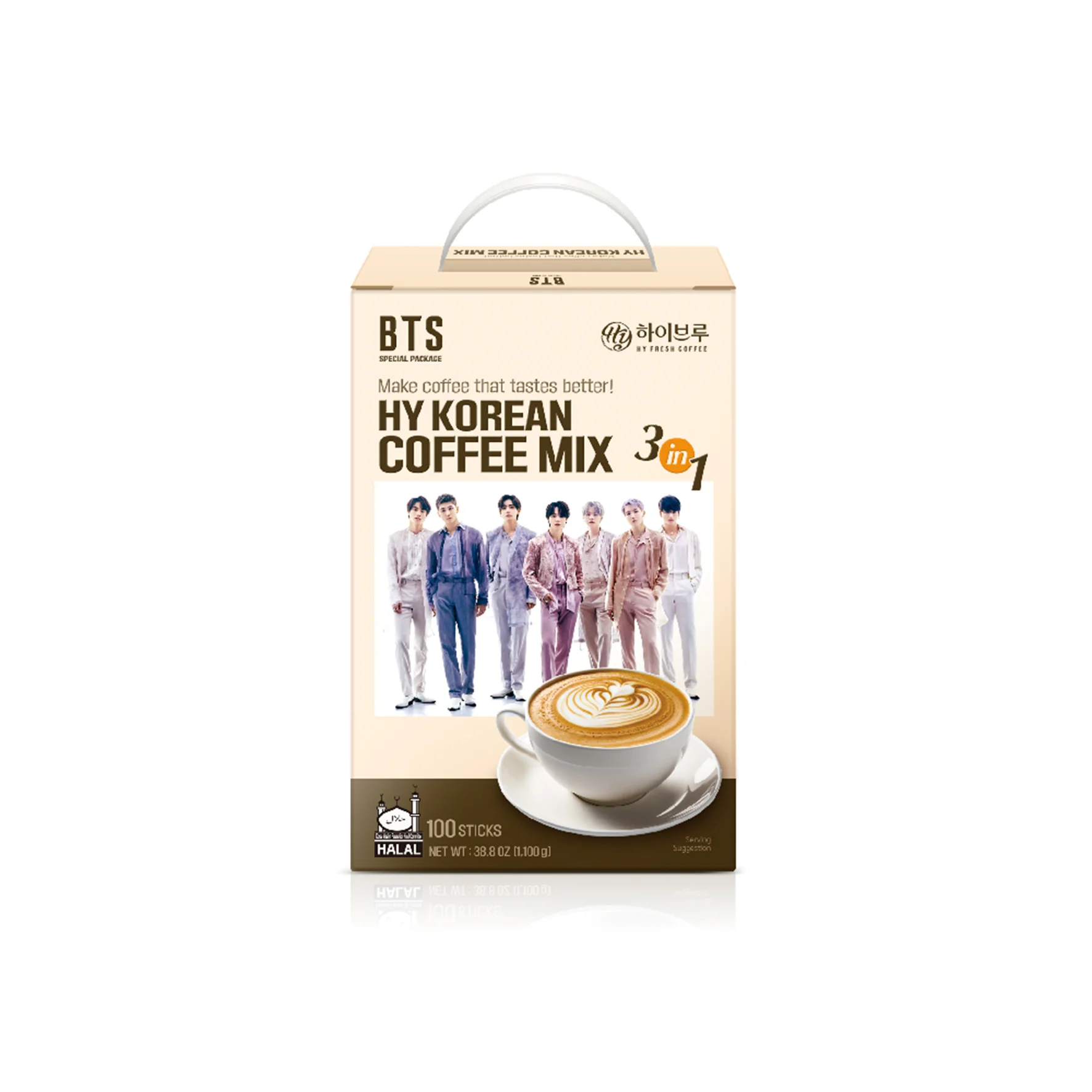 HY Korean Coffee Mix 0.39 oz.(11g) x 100ea detail 2