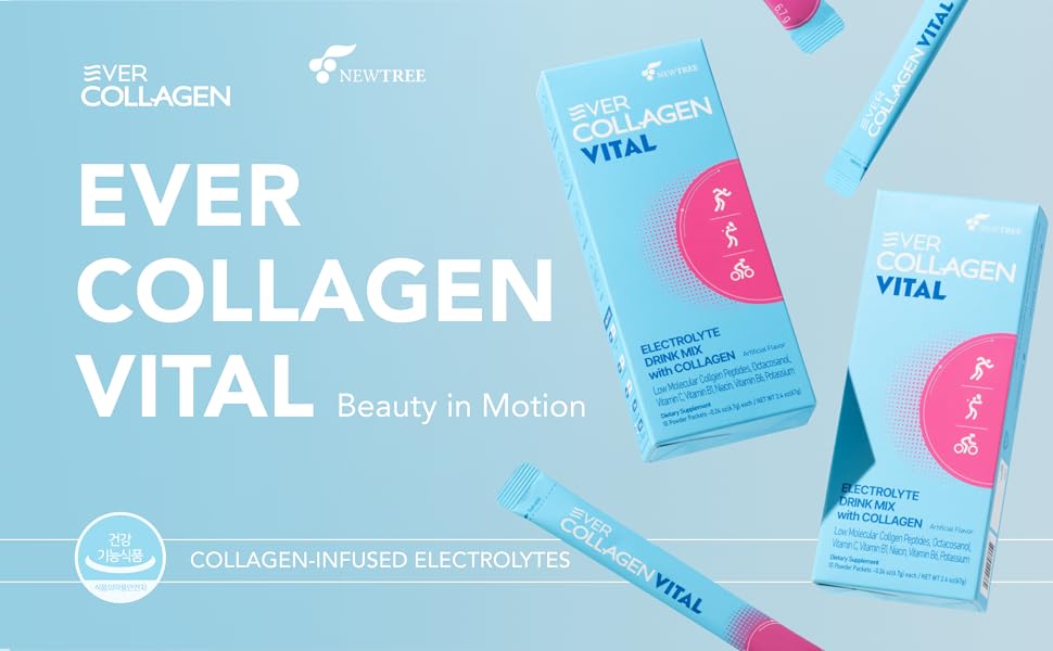 EVER COLLAGEN Vital 10 Days 0.24 oz.(6.7g) x 10ea | OLIVE YOUNG US