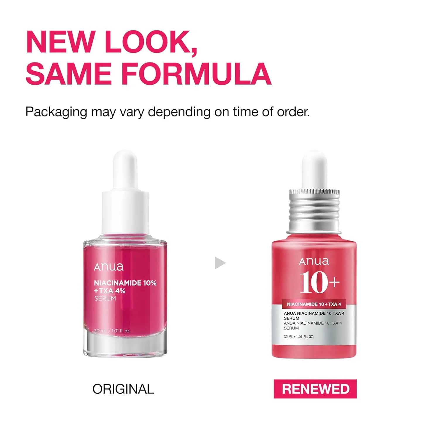 Anua Niacinamide 10 Txa 4 Serum Refill Set 1.01 fl. oz.(30ml) (+Refill 1.01 fl. oz.(30ml)) detail 1