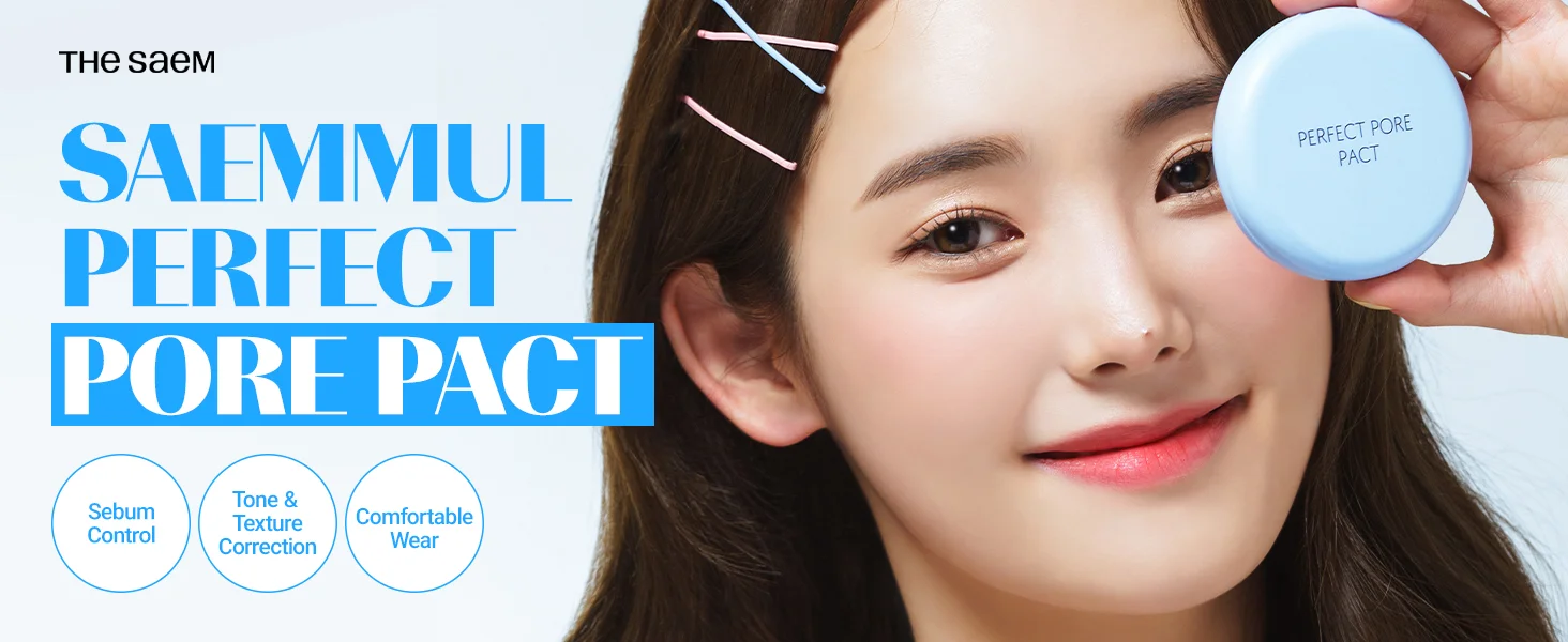 THE SAEM Saemmul Perfect Pore Pact 0.42 oz.(12g) detail 1
