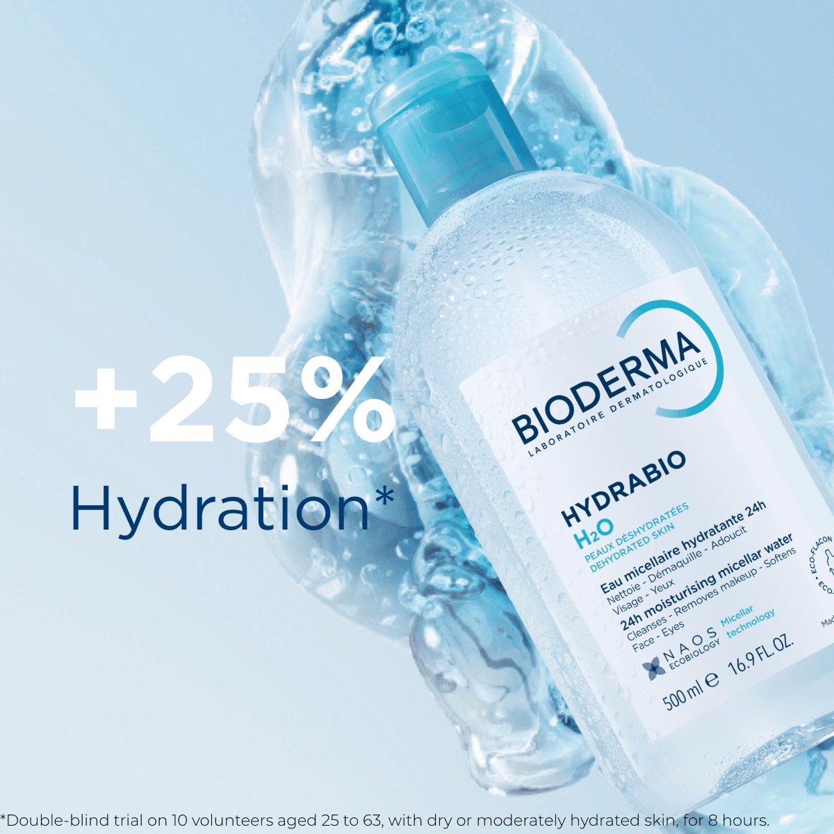 Bioderma Hydrabio H2O 16.9 fl. oz.(500ml) detail 5
