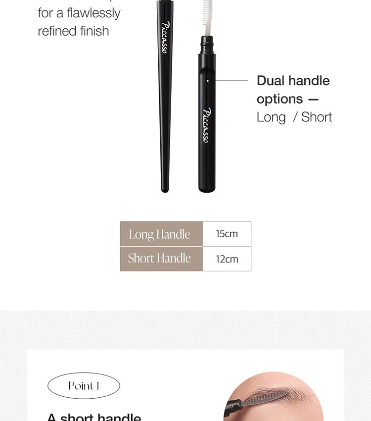 Piccasso Eyelash Comb Long Type detail 3