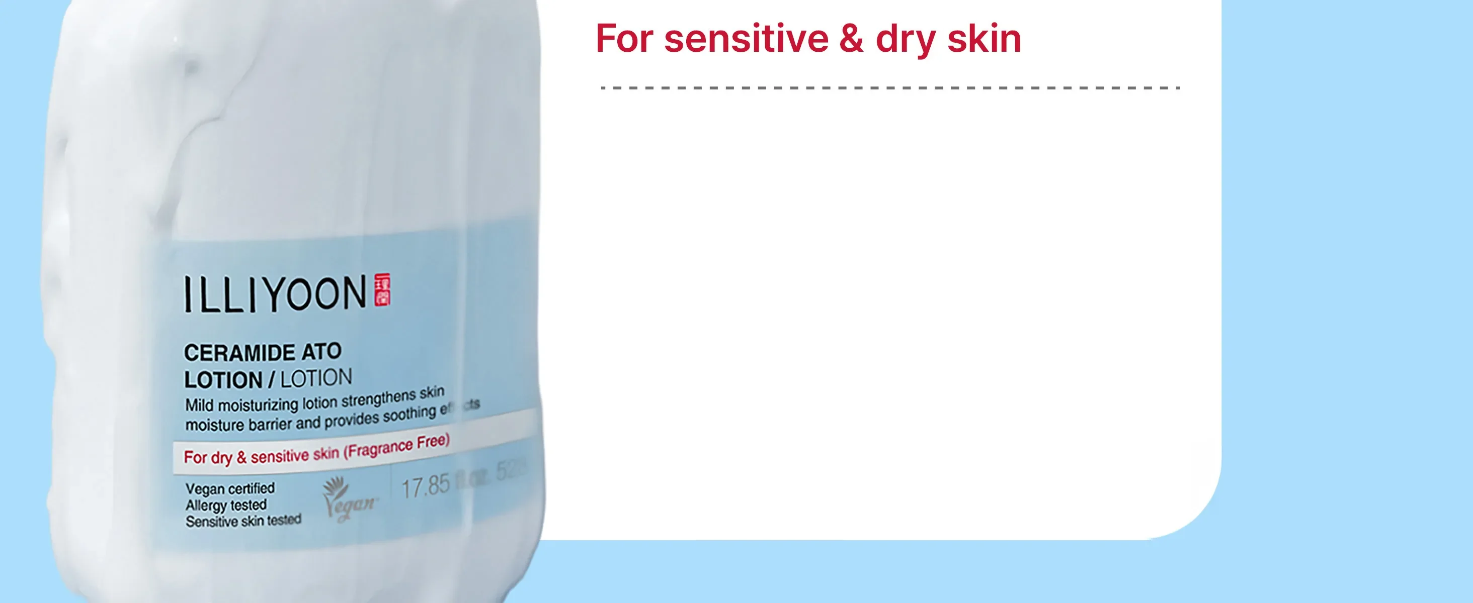 3sizes] ILLIYOON Ceramide Ato Lotion | OLIVE YOUNG US