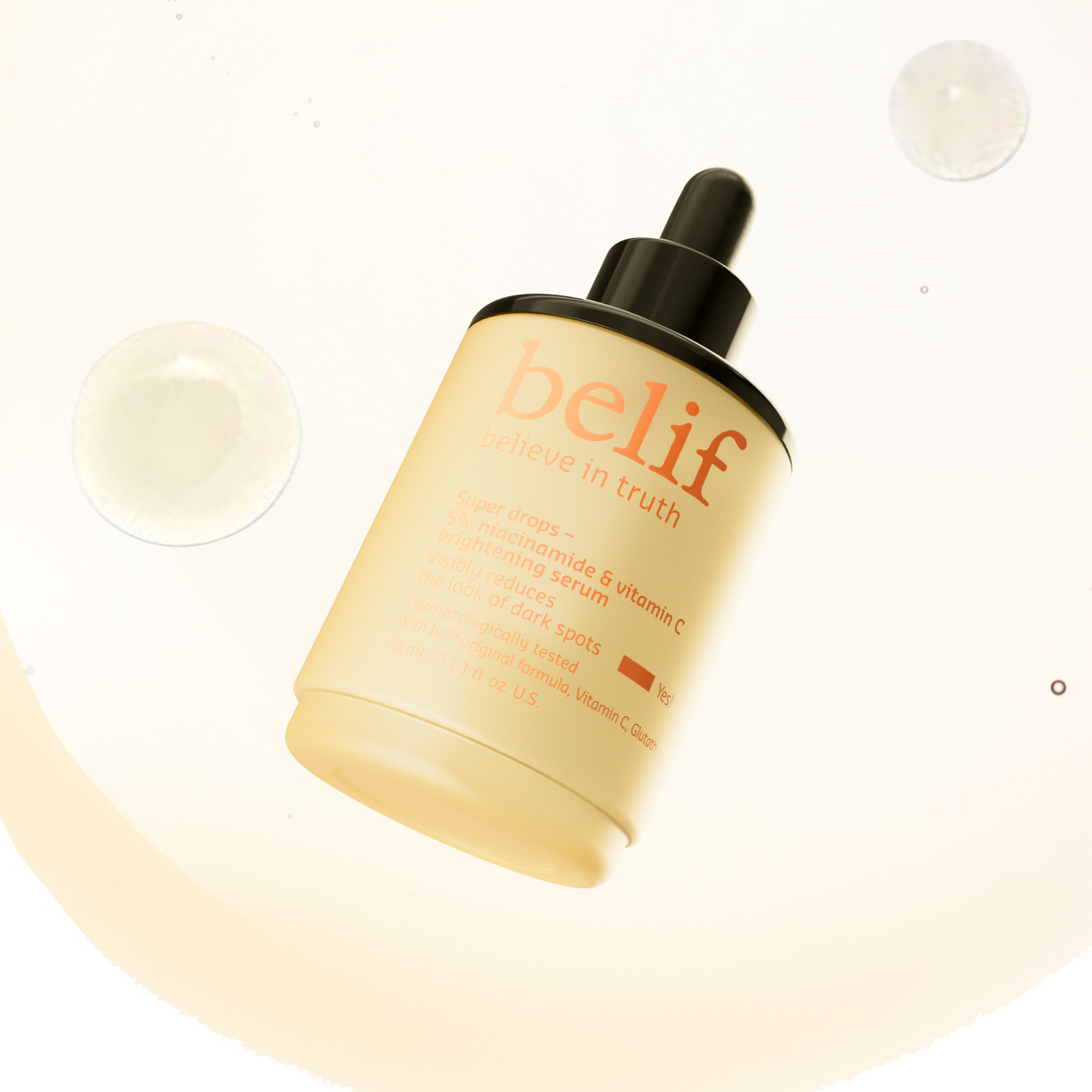 BELIF Super Drops - 5% Niacin & Vitamin C Brightening Serum 1.01 fl. oz.(30ml) - Image 2 of 4