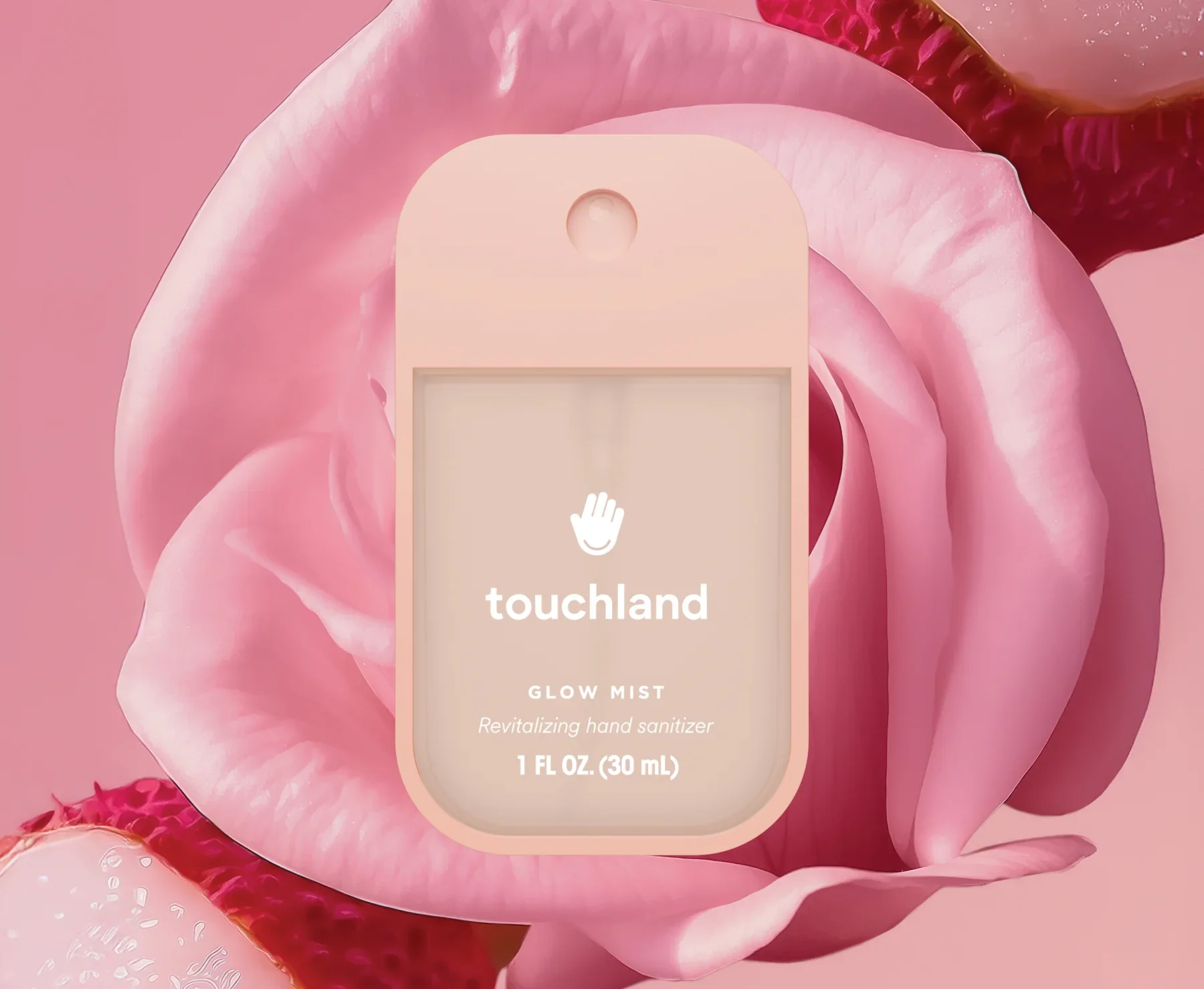 Touchland Glow Mist Rosewater 1 fl. oz.(30ml) detail 1
