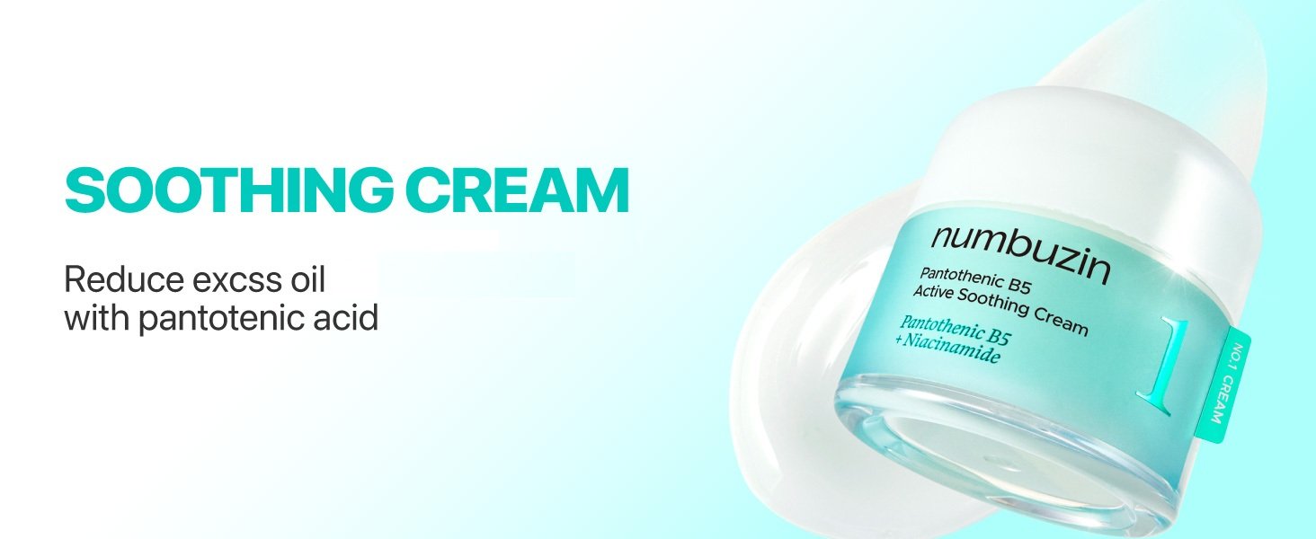 numbuzin No.1 Pantothenic B5 Active Soothing Cream 2.70 fl. oz.(80ml) detail 1