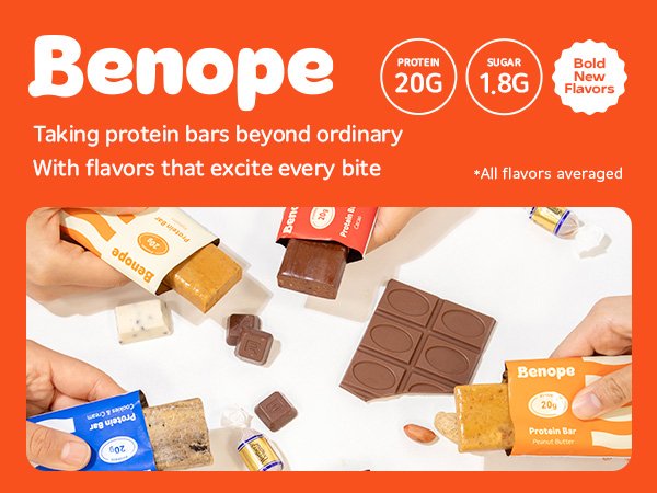 Benope Protein Bar Black Sesame 2.12 oz.(60g) detail 2