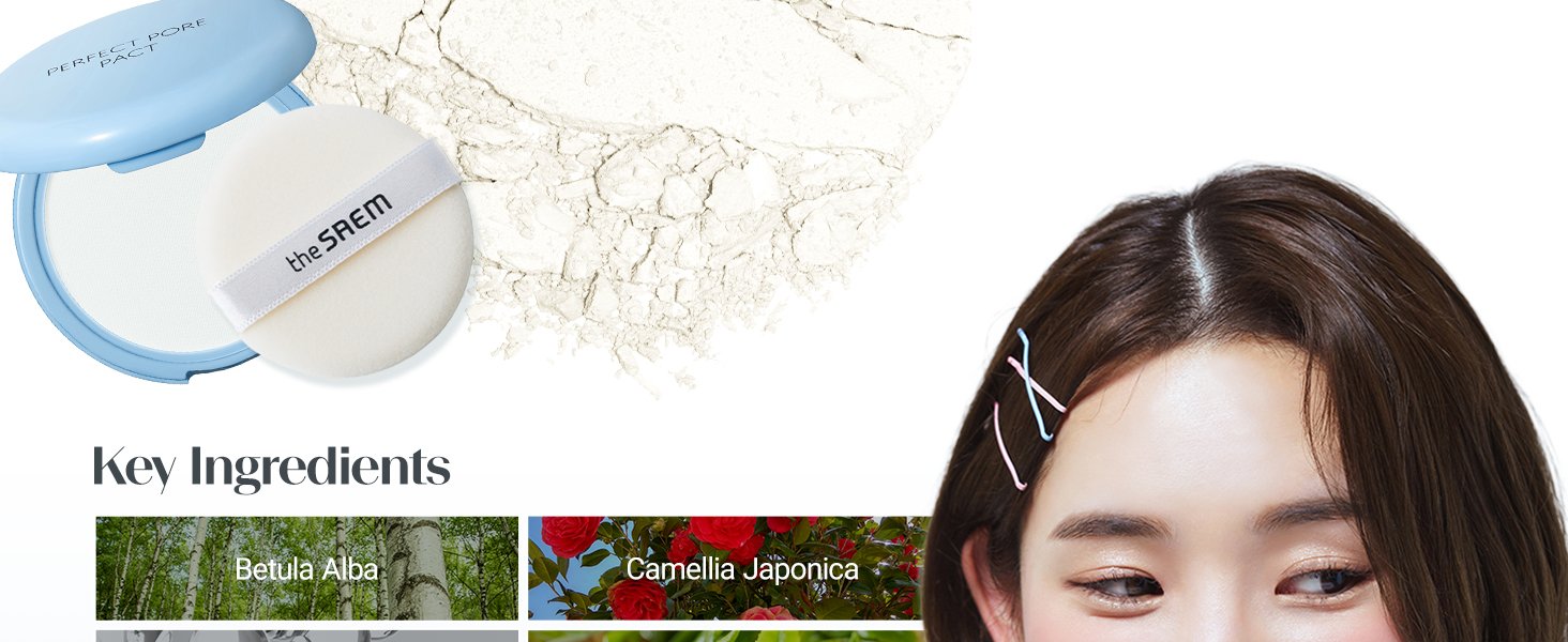 THE SAEM Saemmul Perfect Pore Pact 0.42 oz.(12g) detail 5