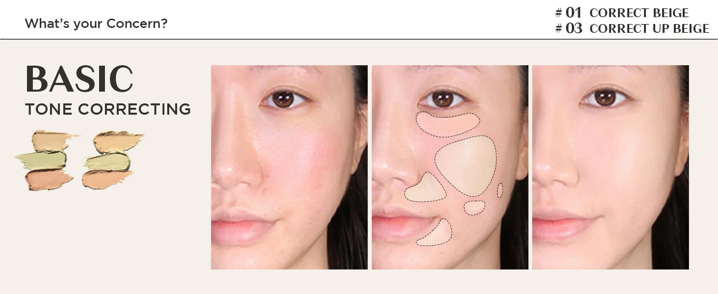 [5colors] THE SAEM Cover Perfection Triple Pot Concealer detail 8