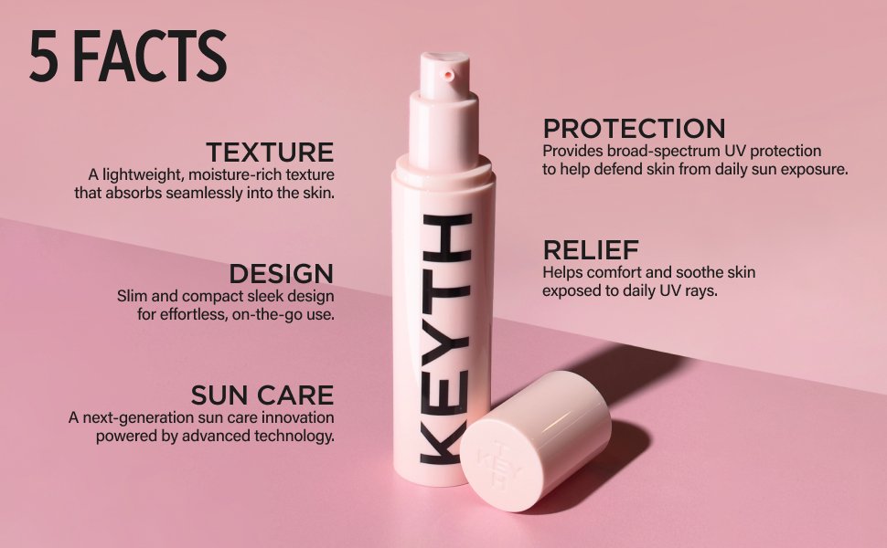 KEYTH Colored Keyth Pink Desert Sun Serum 1.69 fl. oz.(50ml) detail 6