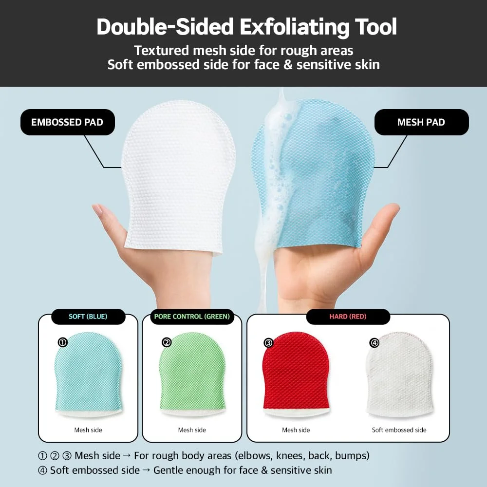 [3types] allongs Korean Spa Body Peeling Pad 0.84 fl. oz.(25ml) detail 6