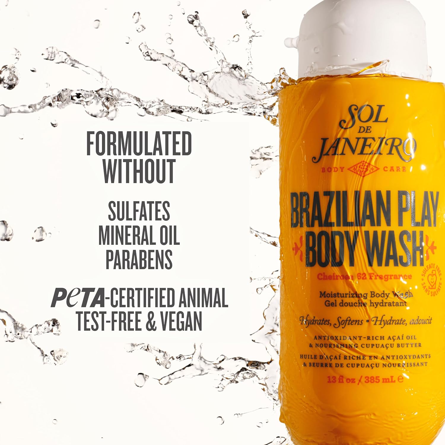 Sol De Janeiro Brazilian Play Moisturizing Shower Cream-gel 13 fl. oz.(385ml) - Image 9 of 9