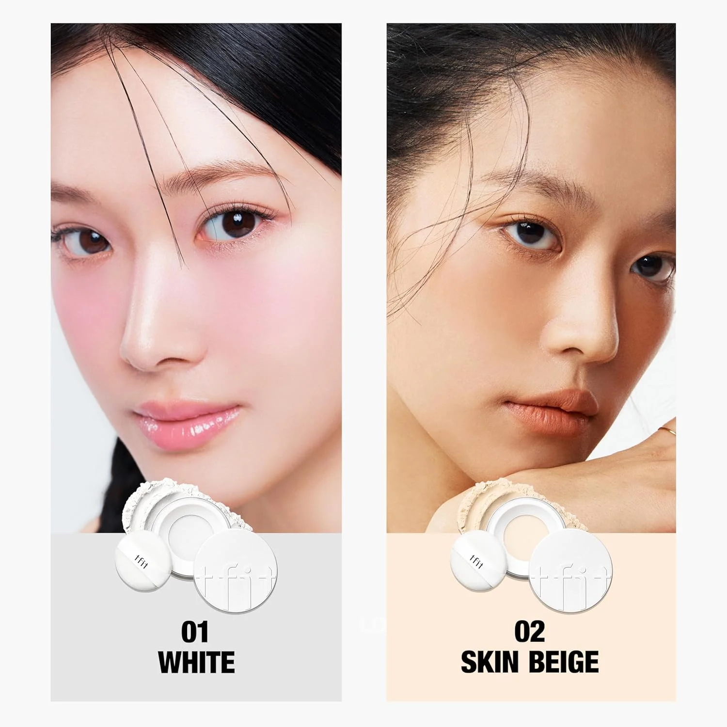 [5colors] tfit Translucent Set Finishing Powder 0.24 oz.(7g) detail 5