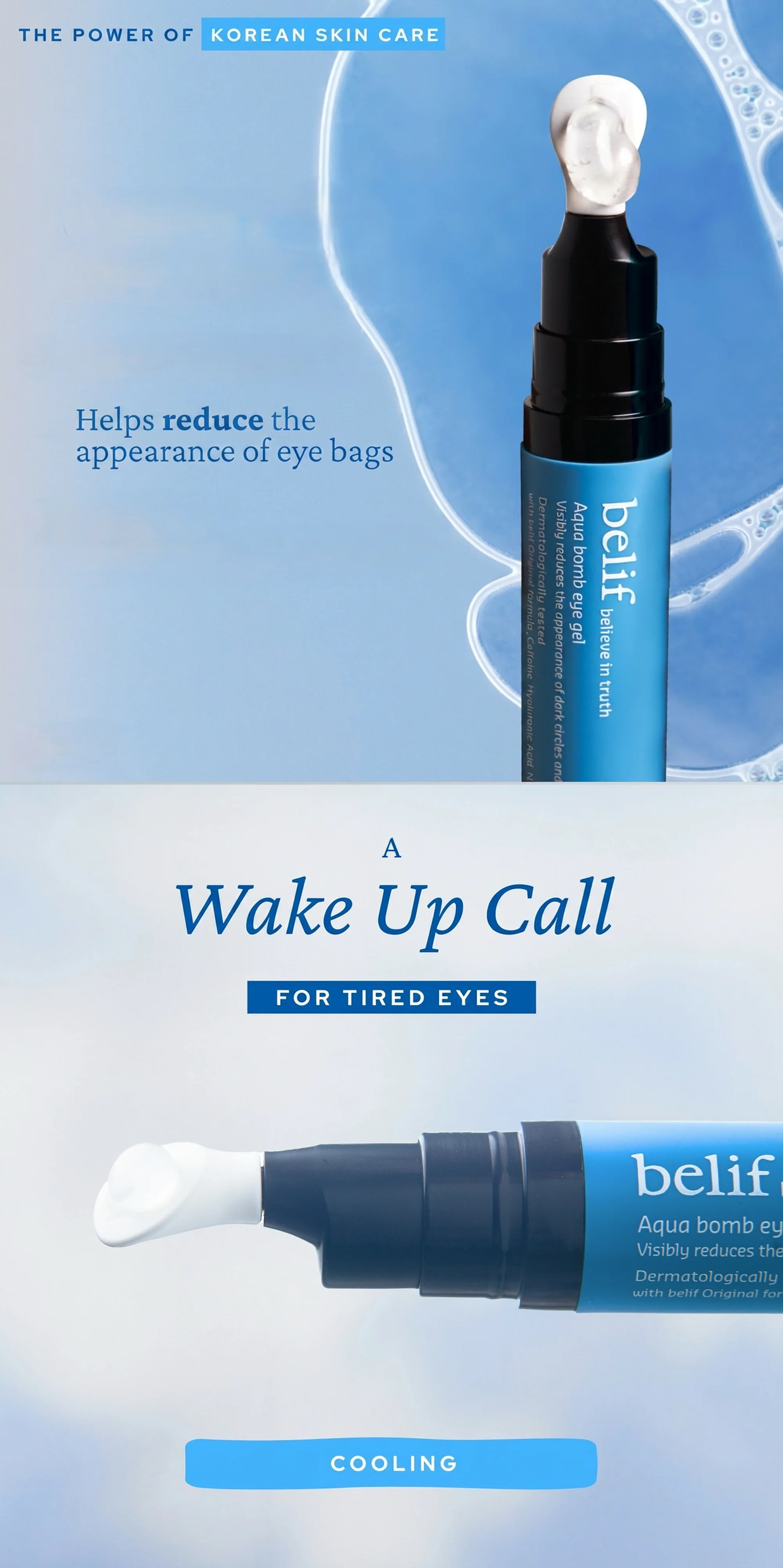 BELIF Aqua Bomb Eye Gel 0.5 fl. oz.(15ml) detail 1