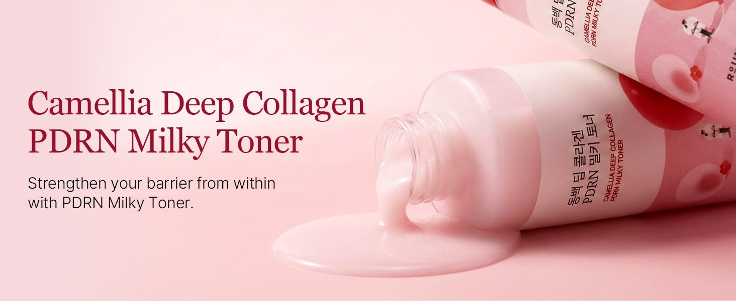 ROUND LAB Camellia Deep Collagen PDRN Milky Toner 5.07 fl. oz.(150ml) detail 1