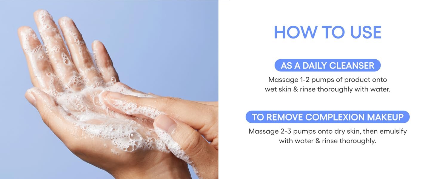 [2sizes] LANEIGE Water Bank Gentle Gel Cleanser (Mini/Original) detail 6