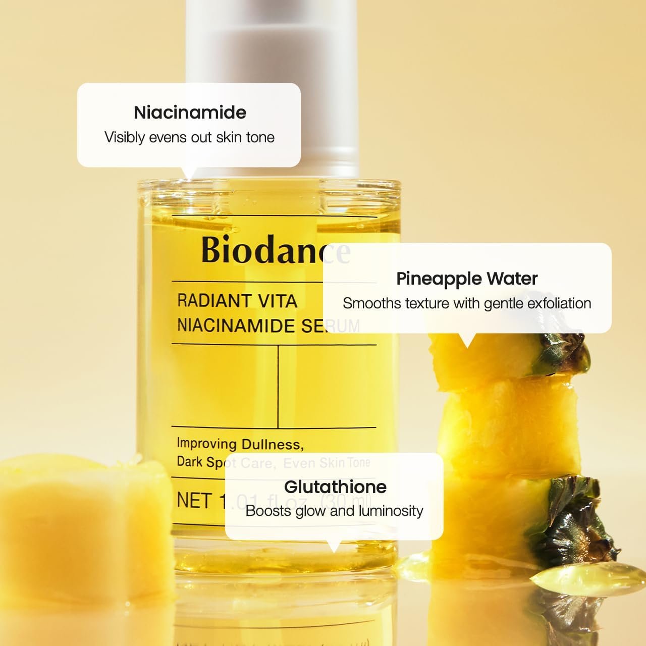 Biodance Radiant Vita Niacinamide Serum 1.01 fl. oz.(30ml) detail 2