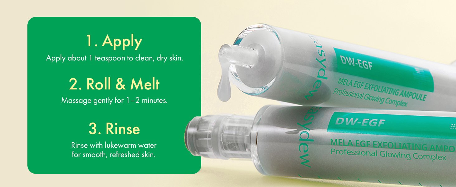 Easydew Mela Egf Exfoliating Ampoule 0.27 fl. oz.(8ml) detail 5