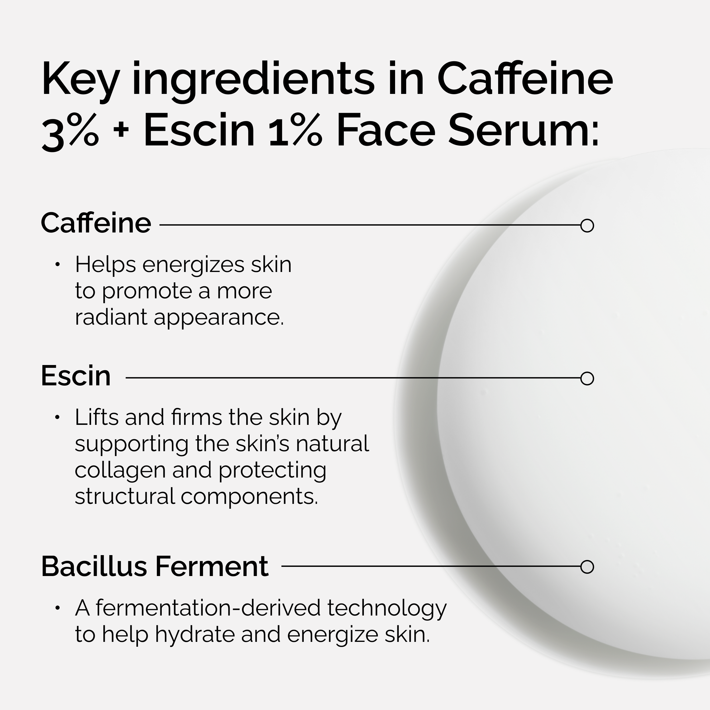 The Ordinary Caffeine 3% + Escin 1% Face Serum 1 fl. oz.(30ml) - Image 5 of 6