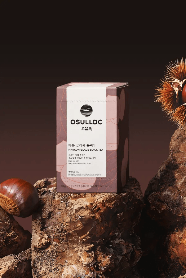 OSULLOC Marron Glace Black Tea 0.07 oz.(2g) x 20ea detail 3