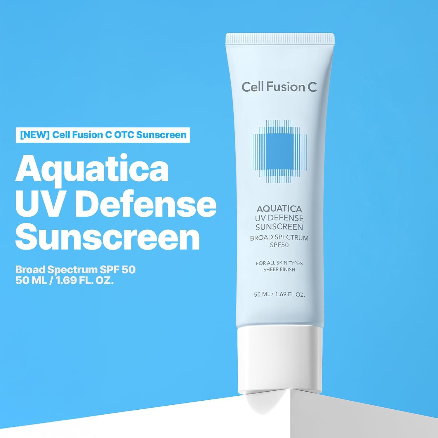 Cell Fusion C Aquatica UV Defense Sunscreen SPF50 1.69 fl. oz.(50ml) detail 1