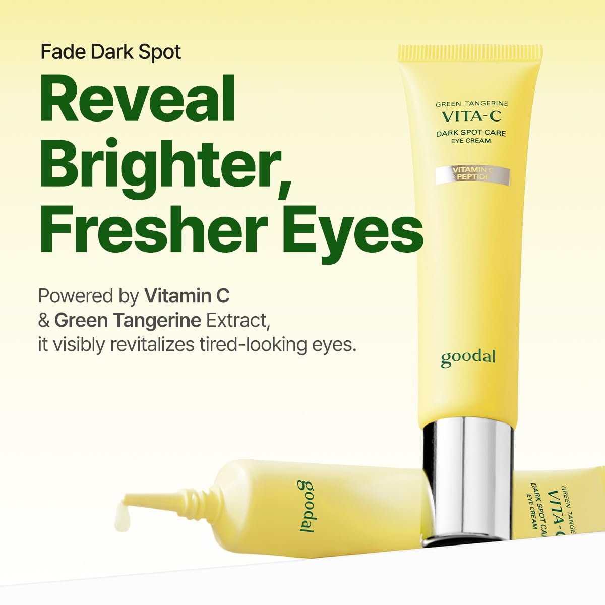 GOODAL Green Tangerine Vita C Dark Spot Care Eye Cream 1.01 fl. oz.(30ml) detail 1