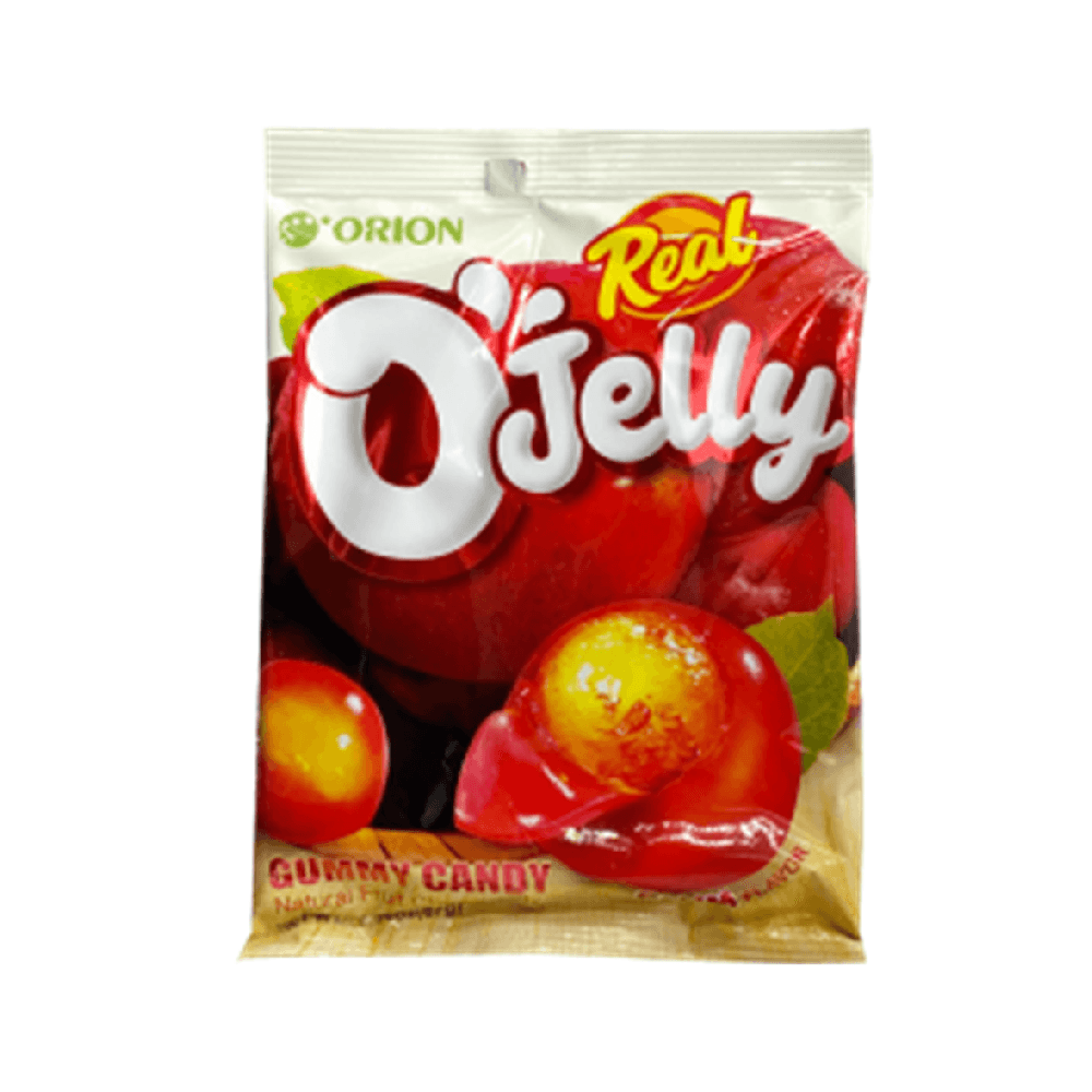 ORION Real O'jelly Gummy Candy Plum 2.36 oz.(67g) detail 1