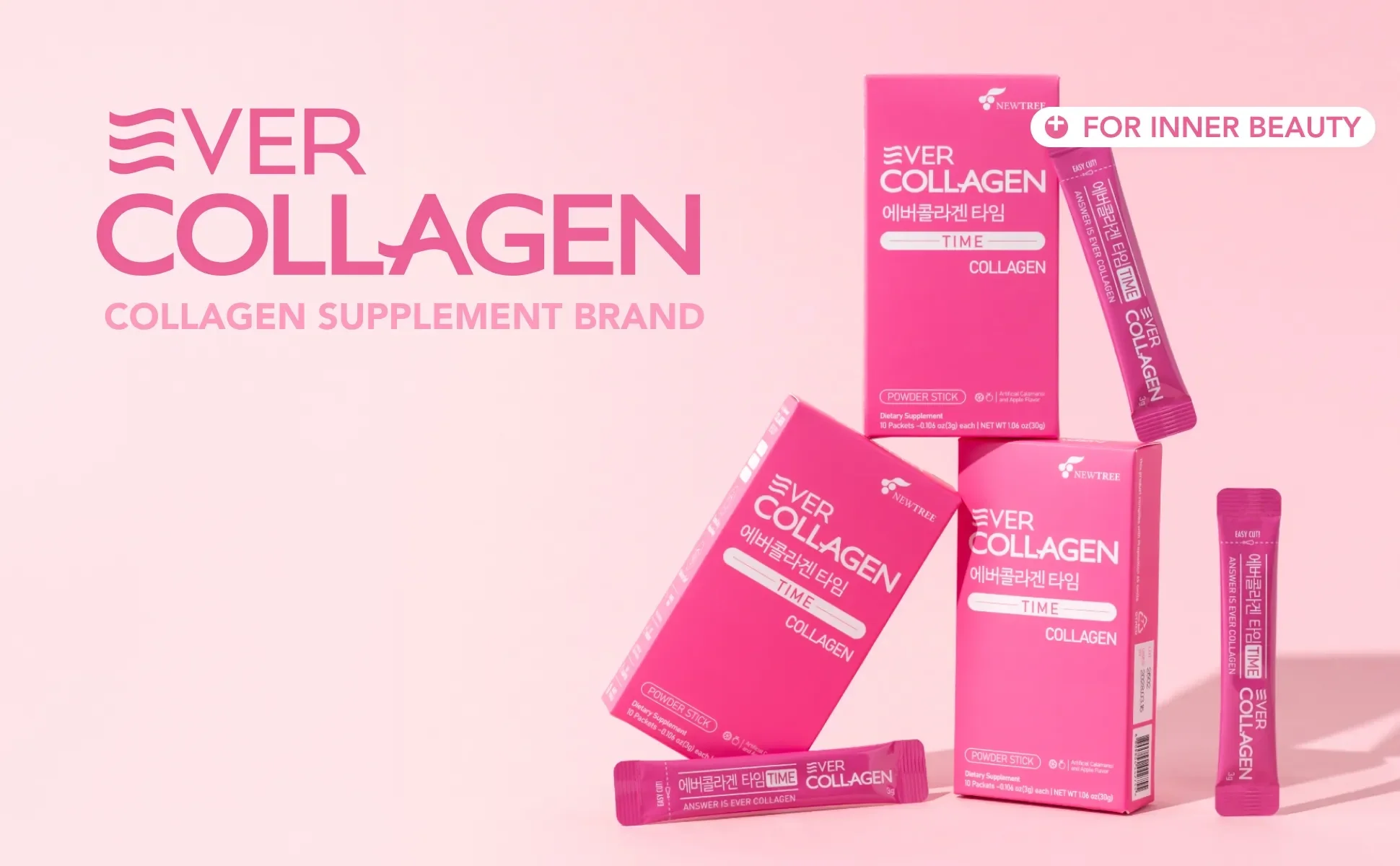 EVER COLLAGEN Time 10 Days 0.106 oz.(3g) x 10ea detail 5