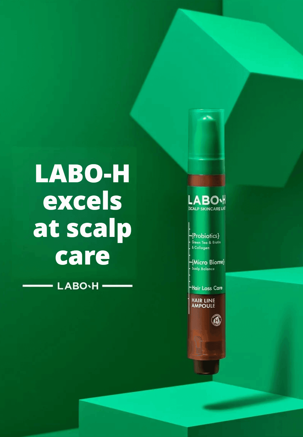 LABO-H Scalp Strengthening Hair Line Ampoule 0.50 fl. oz.(15ml) detail 1