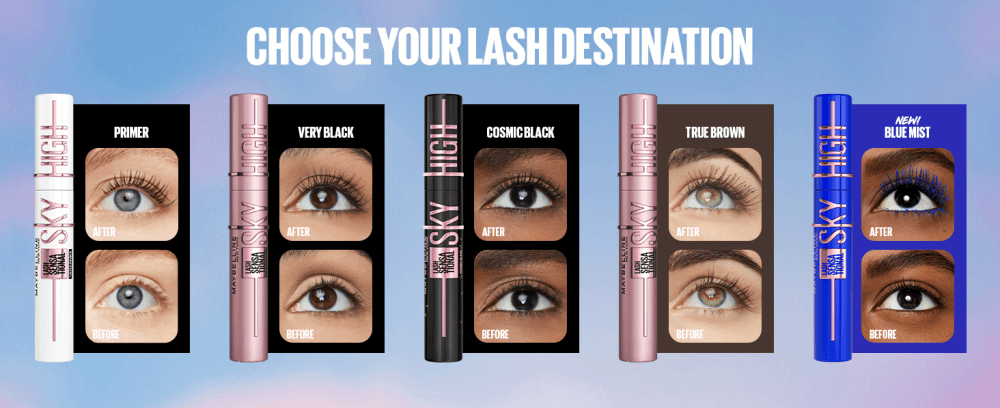 Maybelline Sens Skyhigh Wsh Mascara True Brown 0.24 fl. oz.(7.2ml) detail 2